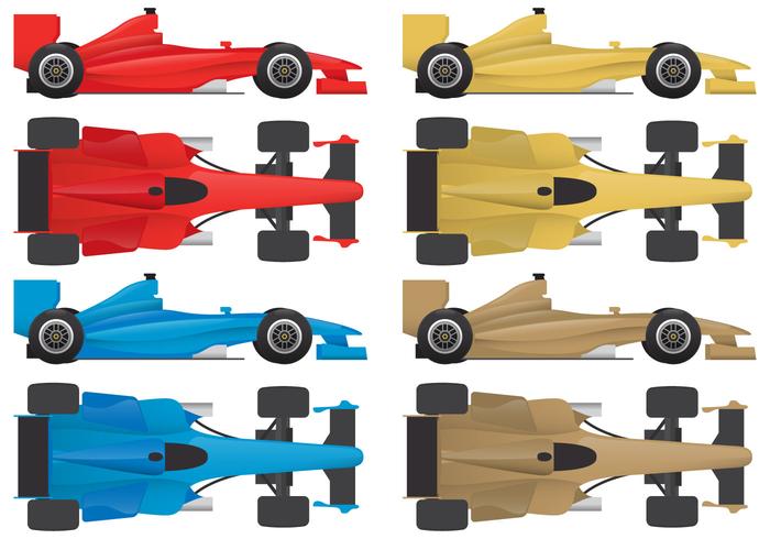 F1 Car Vectors