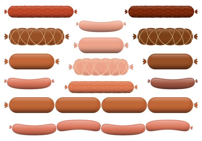 sausage vectors