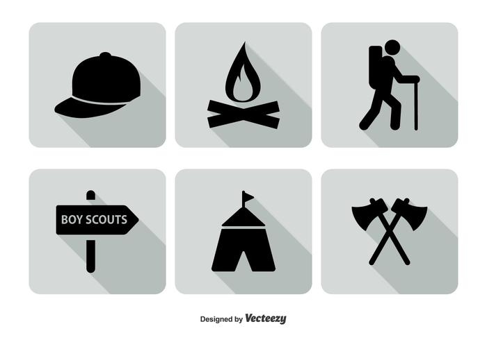Boy Scout Icon Set Boy Scout Icon Set