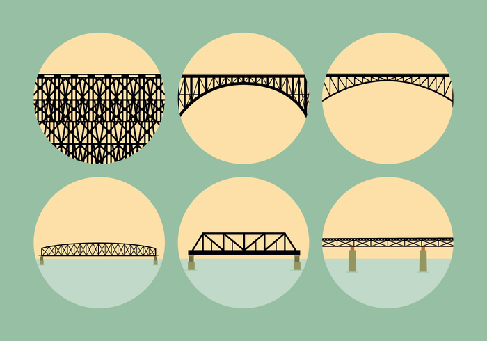 Railroad Train Vector Set Railroad Train Vector Set