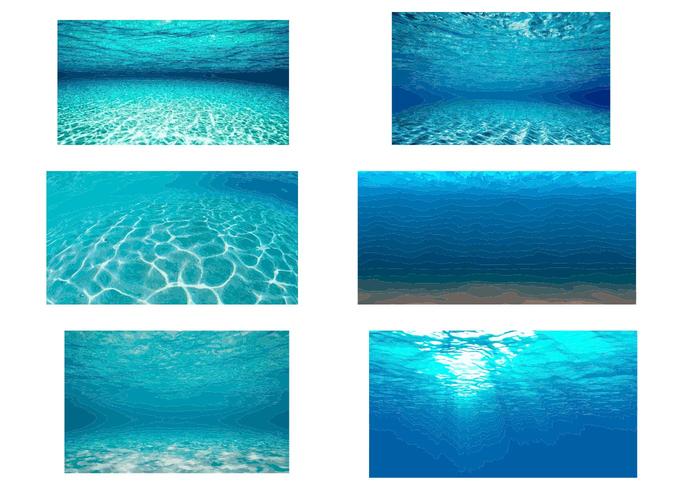 Underwater background vector Underwater background vector