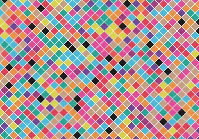 Free Colorful Squared Background Vector