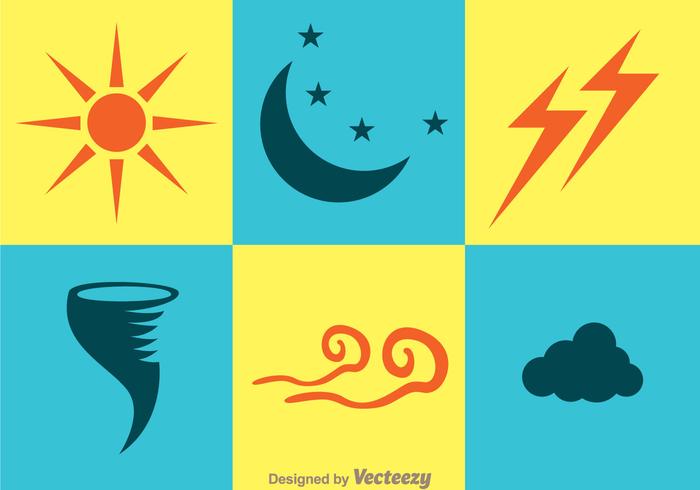 Weather Icons vector