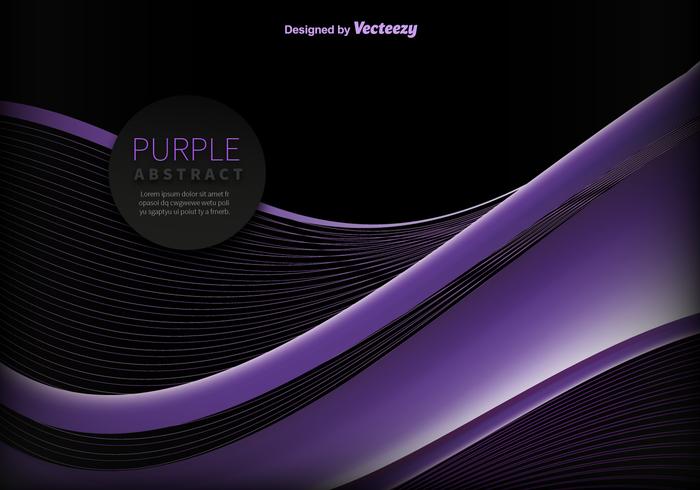 Abstract purple wave vector