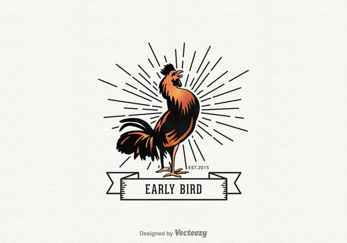 Free Early Bird Vector Logo