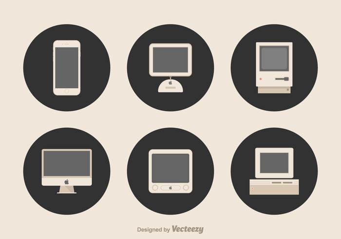 Libre de dispositivos de Apple Vector