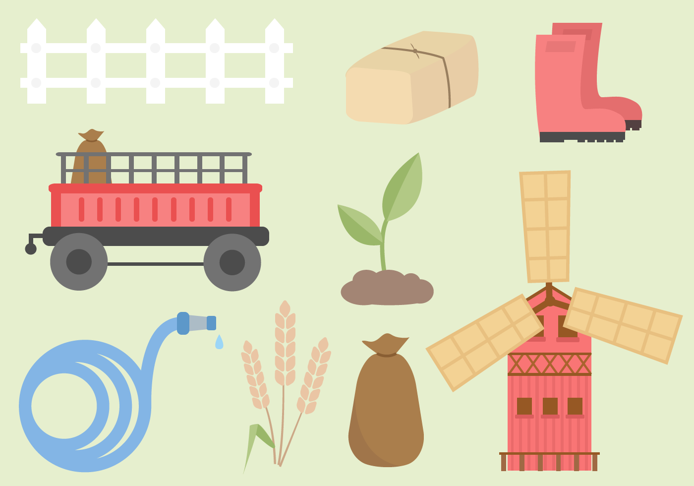 Free Farm Vector - Download Free Vectors, Clipart Graphics & Vector Art