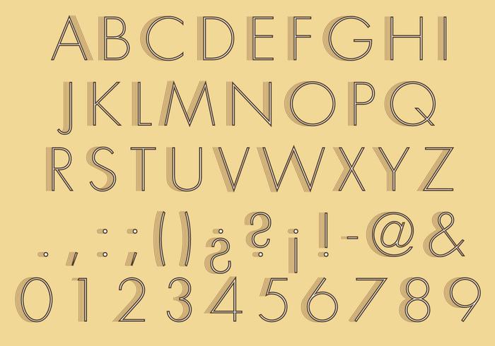 30s Type vector