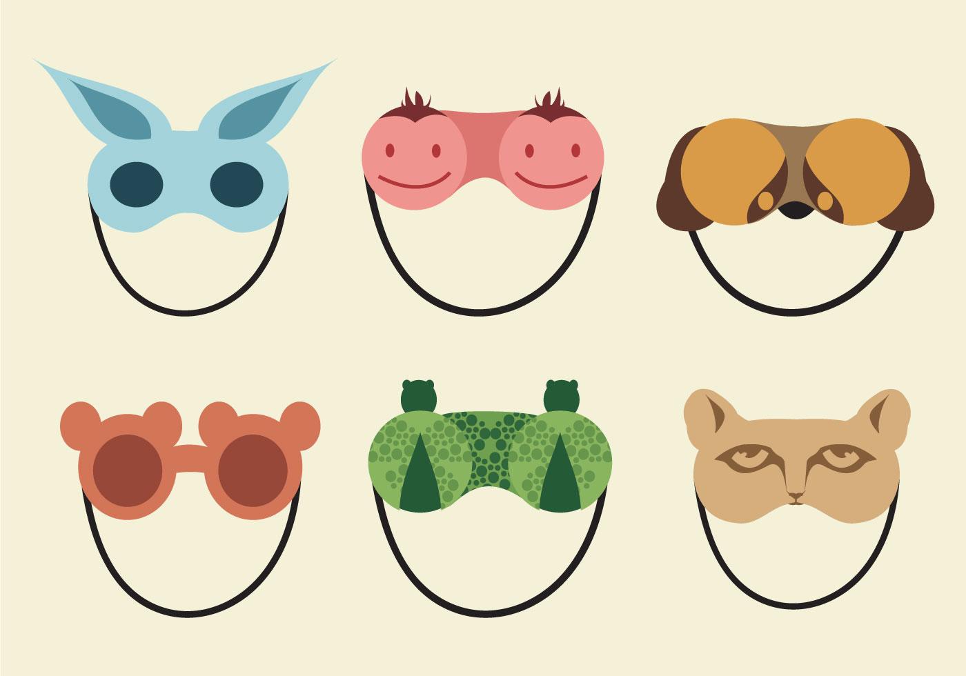 Cute Sleeping Mask 99285 Vector Art at Vecteezy