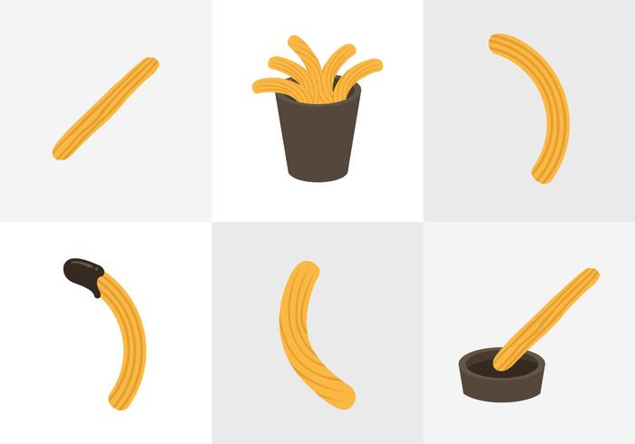 Churros Vectors Churros Vectors