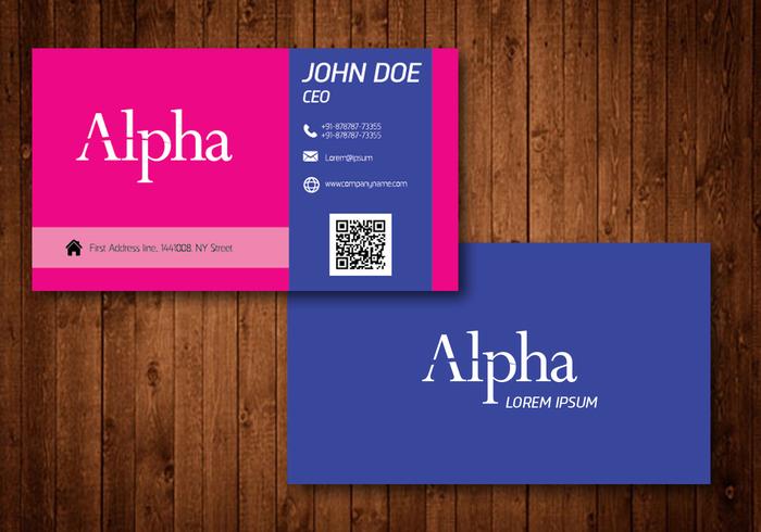 Creative Business Card vector