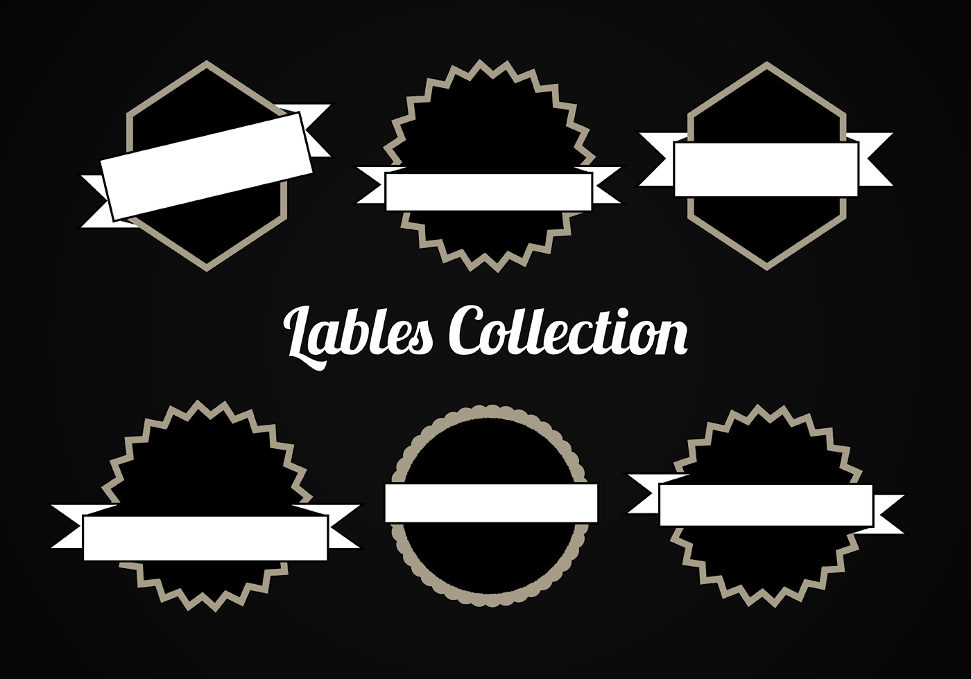 Download Free Vector Collection of Labels - Download Free Vectors ...