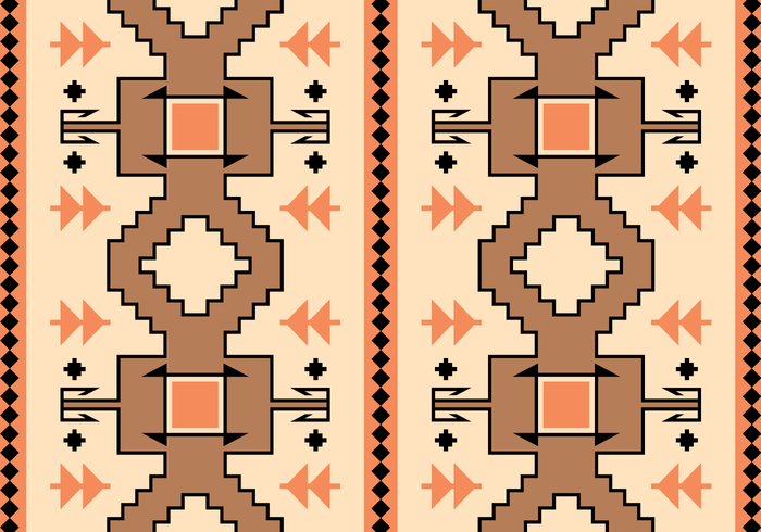 Native American Pattern Free Vector