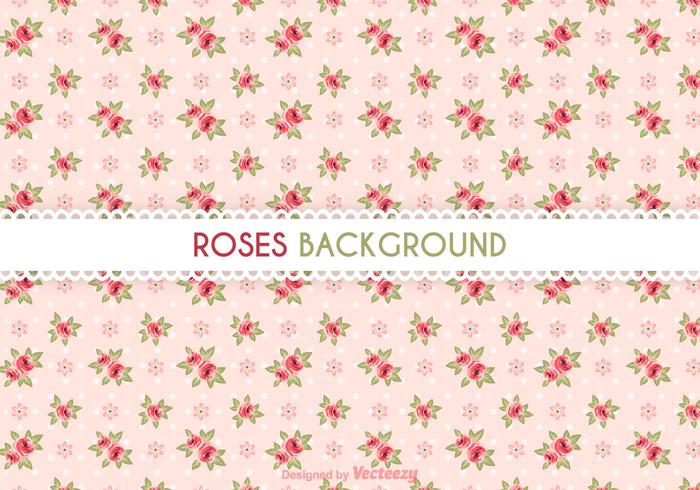 Free Roses Vector Background