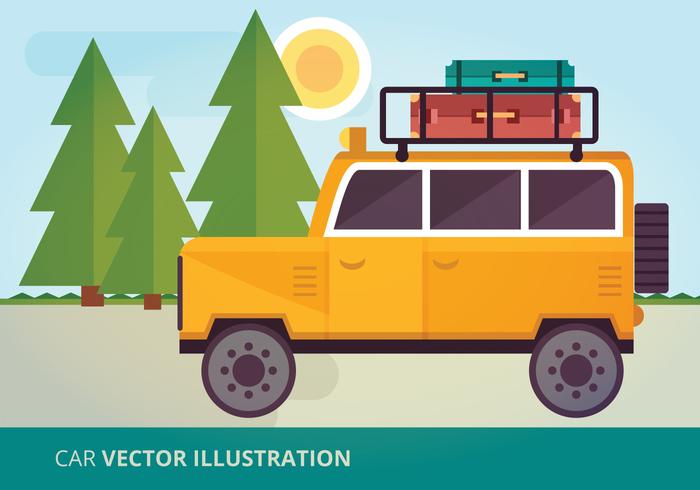 Ilustración vectorial de coches vector