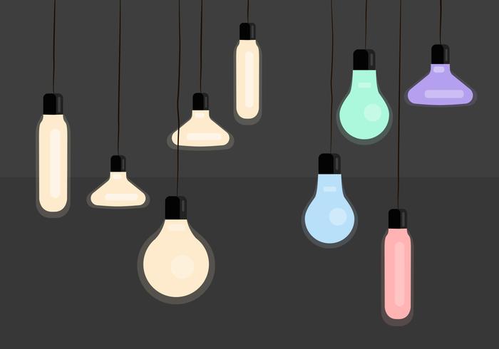 Hanging light vectors Hanging light vectors