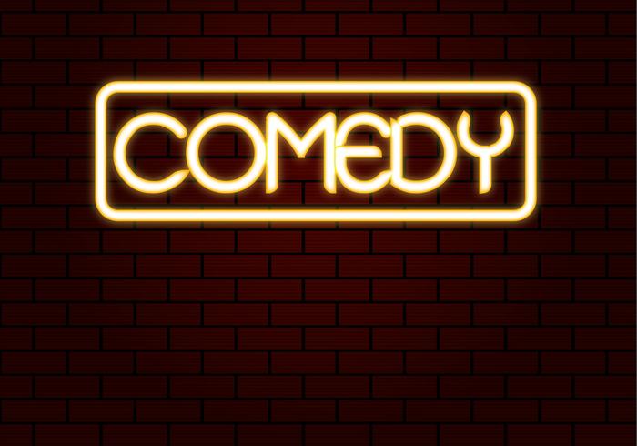 Free Comedy Neon Vector