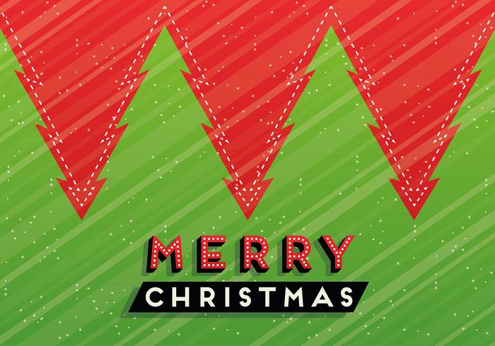 Merry Christmas Vector Background