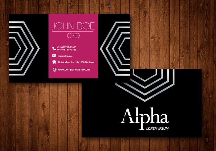 Creative Business Card vector