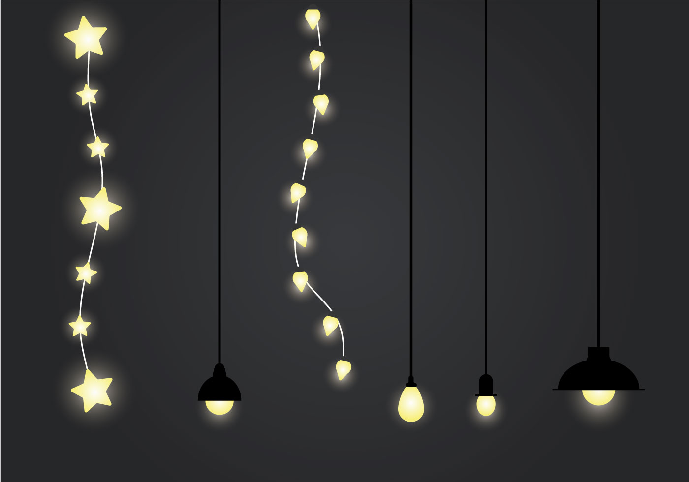 Free Hanging Light Vector Illustration - Download Free 