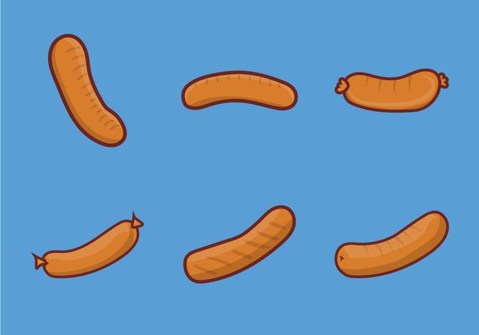 Free Bratwurst Vector Illustration Free Bratwurst Vector Illustration