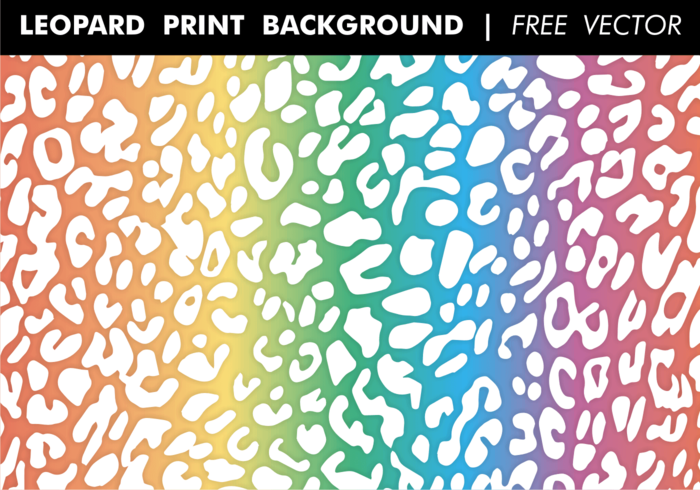 Leopard Print Background vector