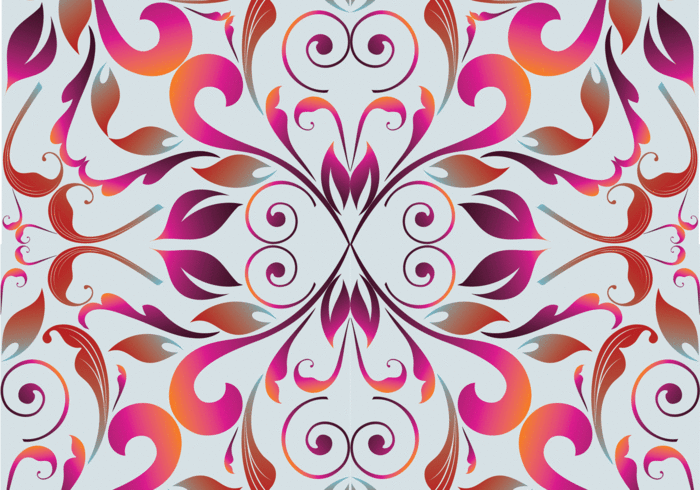 Seamless colorful floral pattern background Seamless colorful floral pattern background