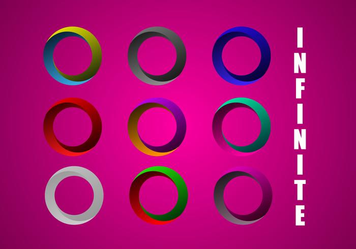 Free Infinite Circle Vector