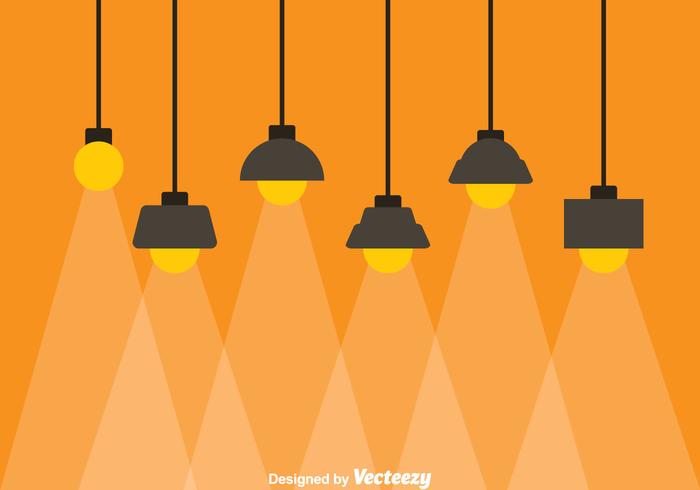 Hanging Lamp vector