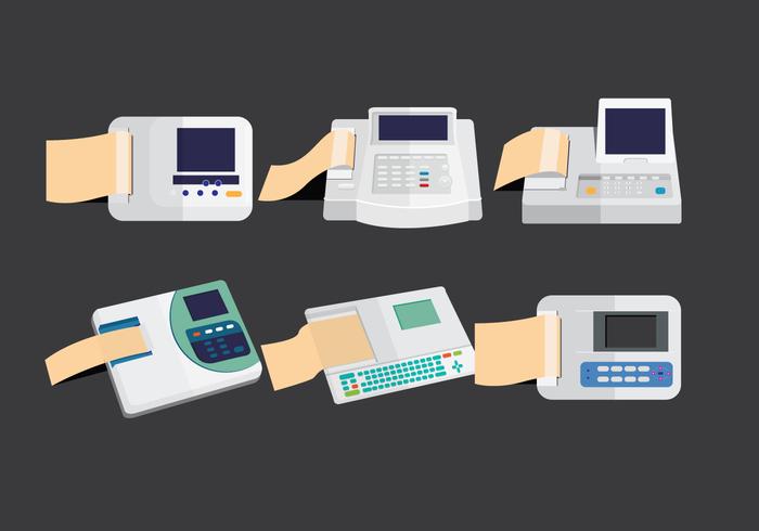 Ekg Machine Vectors Ekg Machine Vectors
