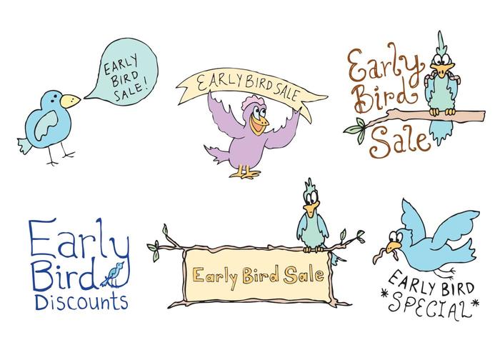 Free Early Bird Vector Series