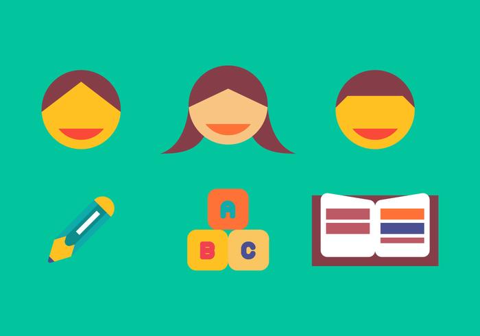 Free School Kids Vectors Free School Kids Vectors