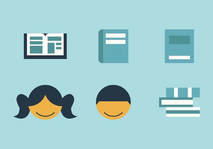 Free Childrens Book Vector Icons #1 Free Childrens Book Vector Icons #1