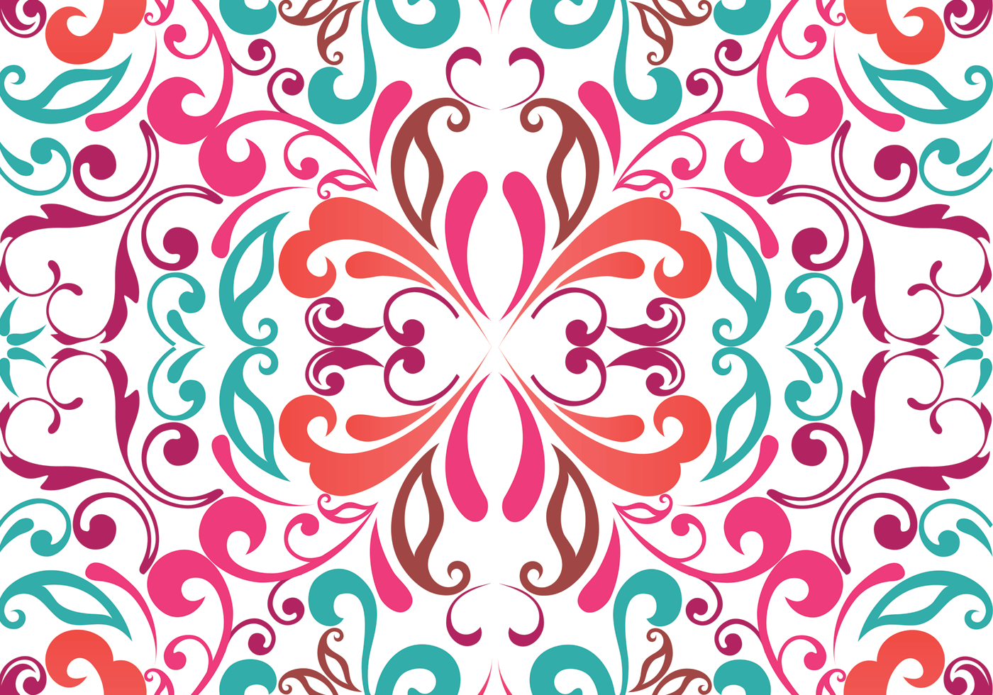Download Summer seamless floral background 99884 Vector Art at Vecteezy