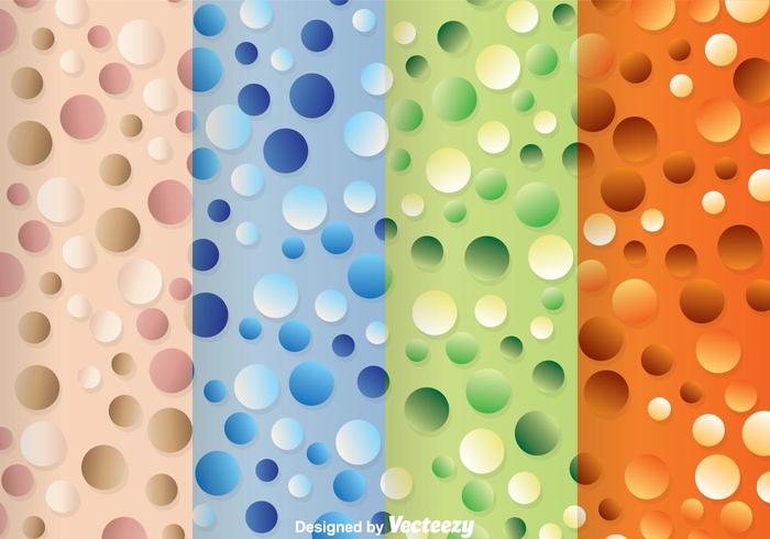 Pearl Polka Dot Pattern vector