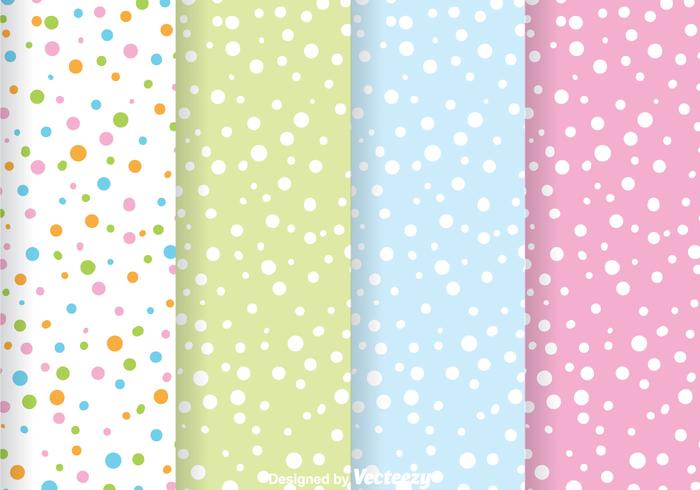 Abstract Colorful Dot Pattern vector