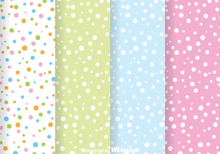 Abstract Colorful Dot Pattern vector