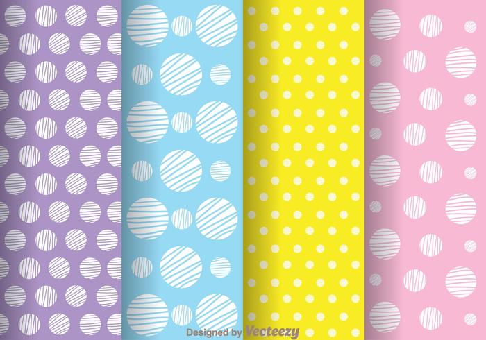 Abstract Dot facric Pattern vector