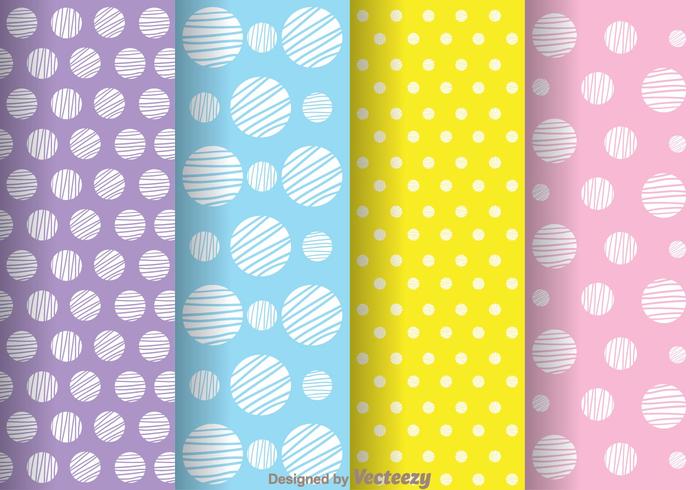 Abstract Dot facric Pattern vector