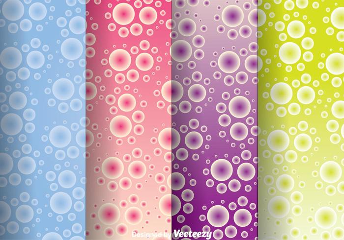 Bubble Polka Dot Pattern vector