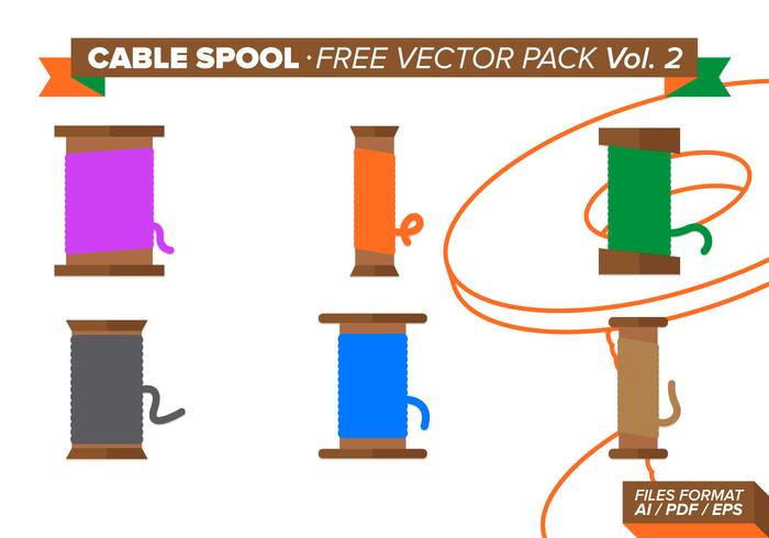 Cable Spool Free Vector Pack Vol. 2 Cable Spool Free Vector Pack Vol. 2
