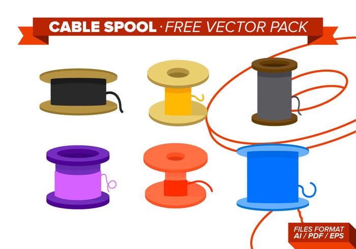 Cable Spool Free Vector Pack Cable Spool Free Vector Pack