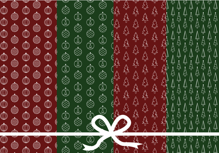 Free Christmas Pattern Vector