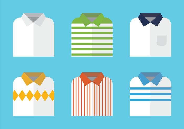 Free Folded Shirt Vector Illustration