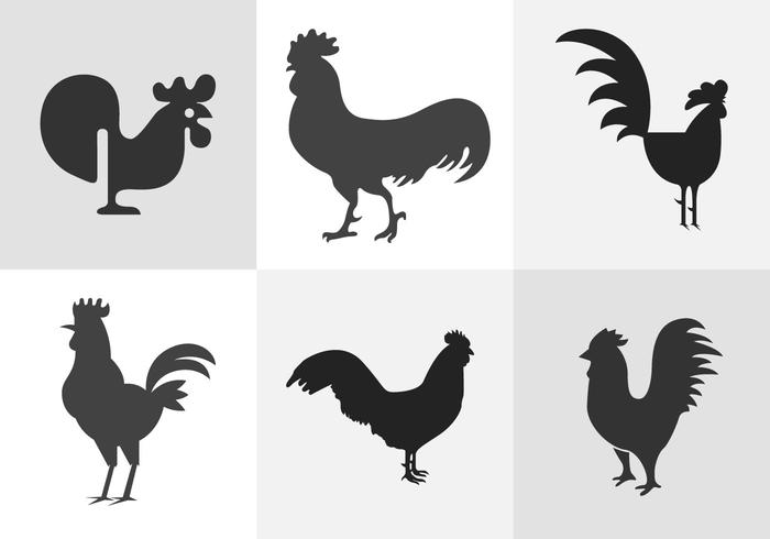 Rooster Silhouette Rooster Silhouette