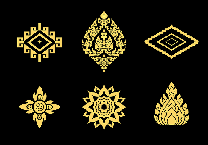 Thai Pattern Vector