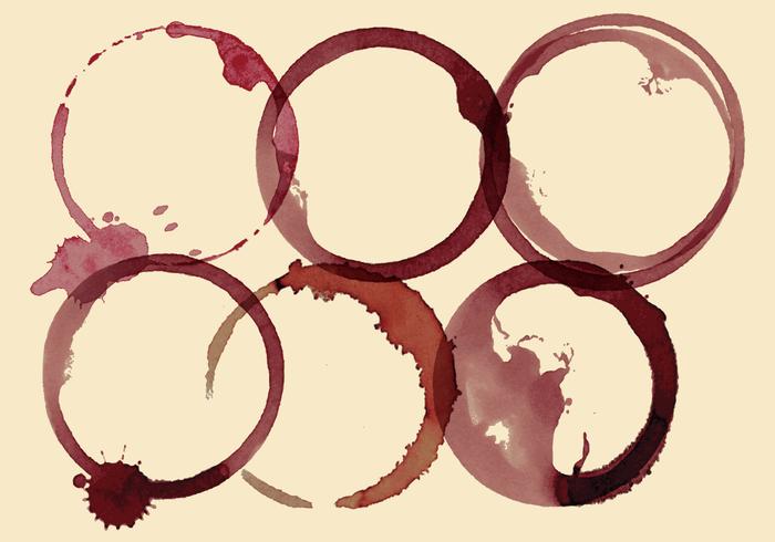 Wine Stains vector