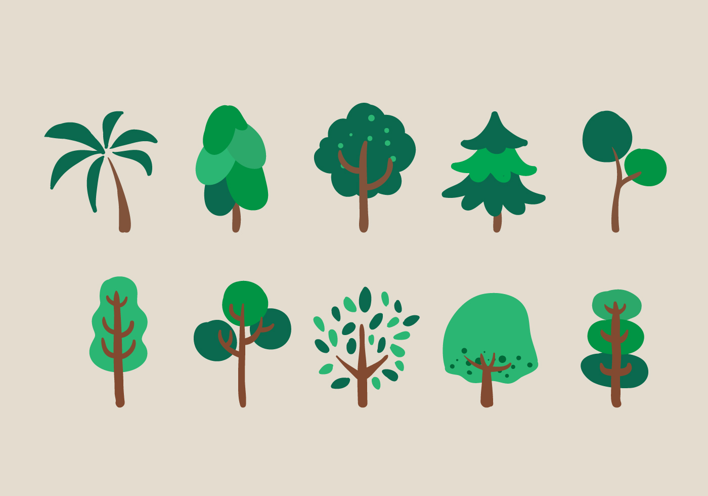 tree clipart vector free - photo #5