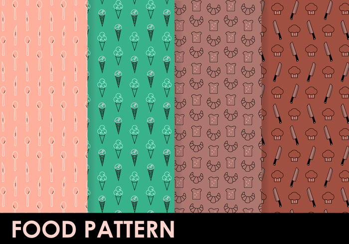 Free Food Pattern Vector