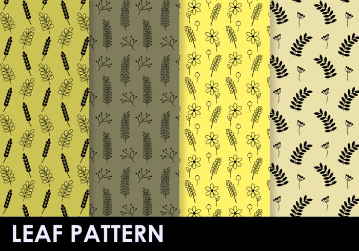 Free Plants Pattern Vector Free Plants Pattern Vector